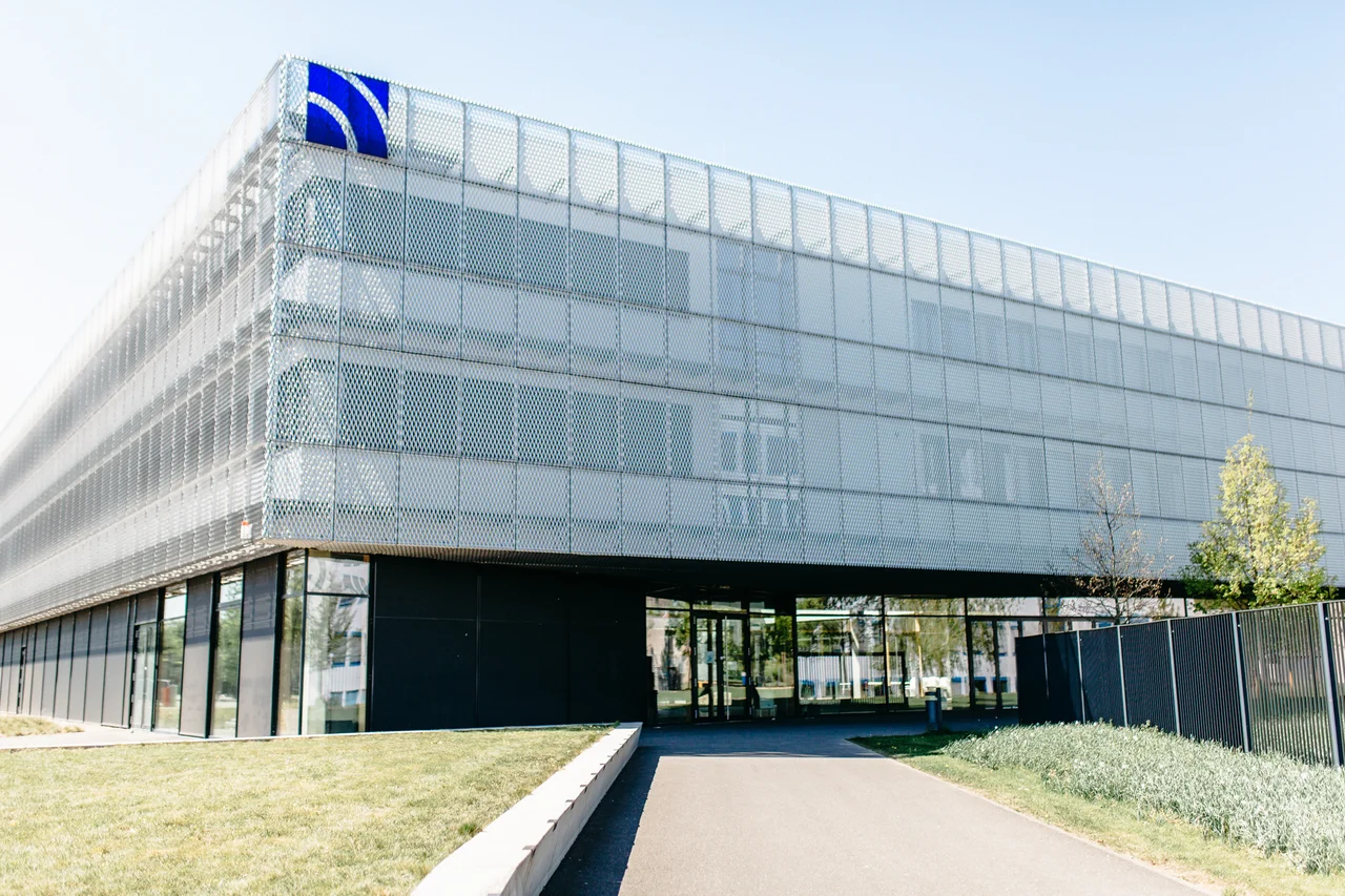 Gebäude J der Hochschule Niederrhein am Campus Krefeld Süd