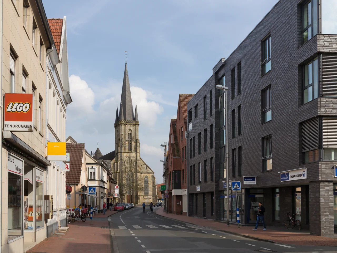 Epe, church: die katholische Kirche Sankt Agatha