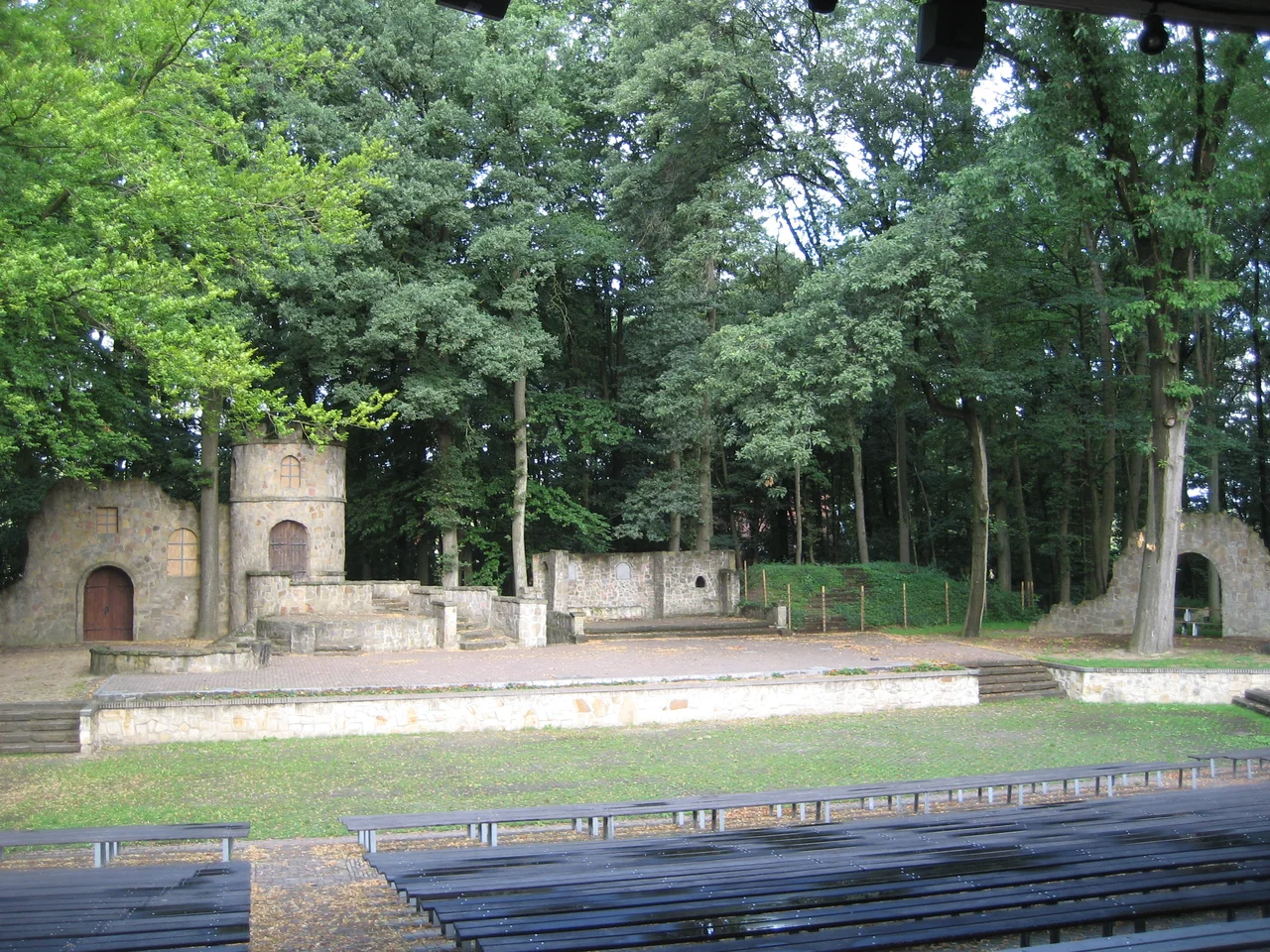 Open air theatre in Hertme (The Netherlands) (Openluchttheater)