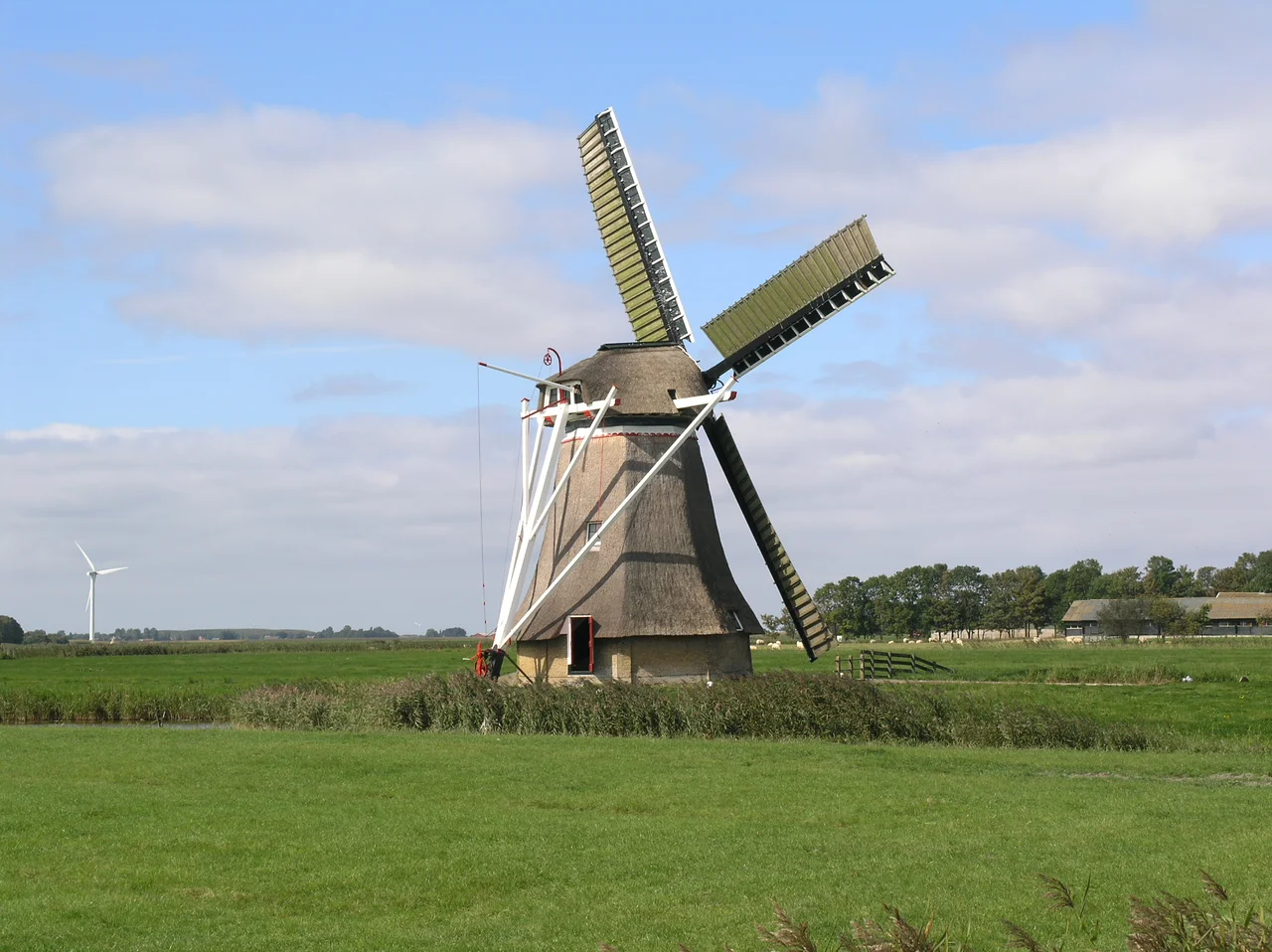 Holwerd Poldermolen Miedenmolen