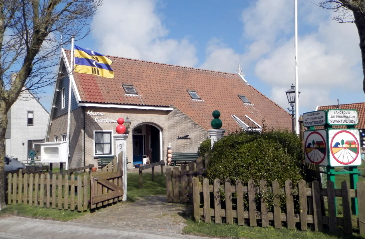 Agriculture and Beachcombing Museum Swartwoude in Buren, Ameland, Netherlands.