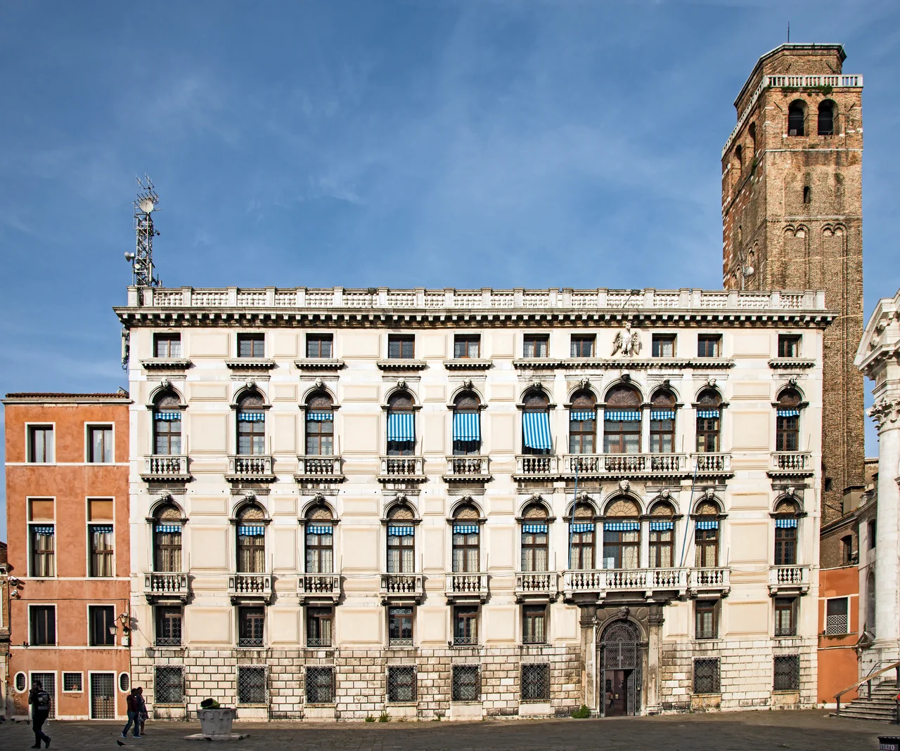 Palazzo Labia Facade on Campo San Geremia.