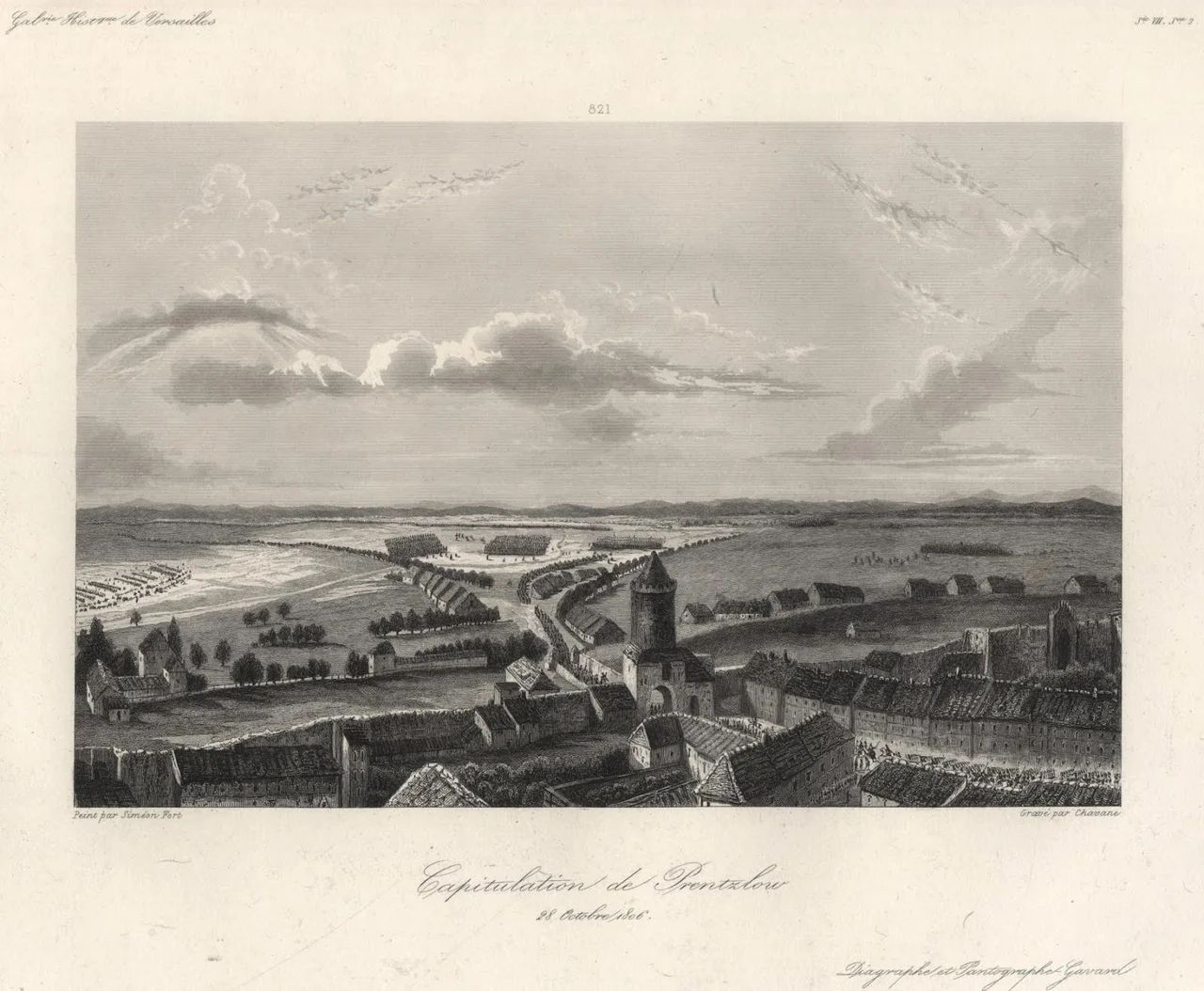 Surrender of Prince Hohenlohe's corps at Prenzlau, 28 October 1806