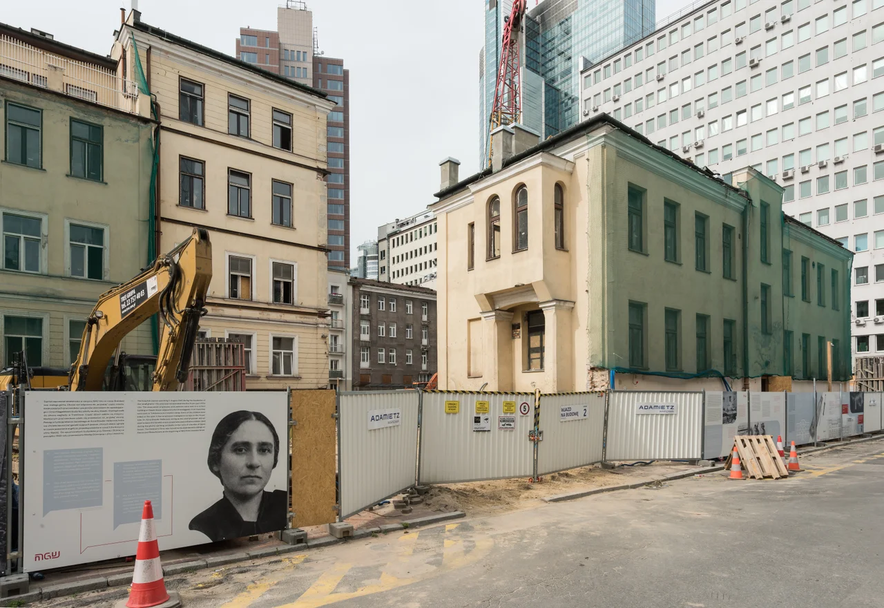 Budowa Muzeum Getta Warszawskiego w Warszawie