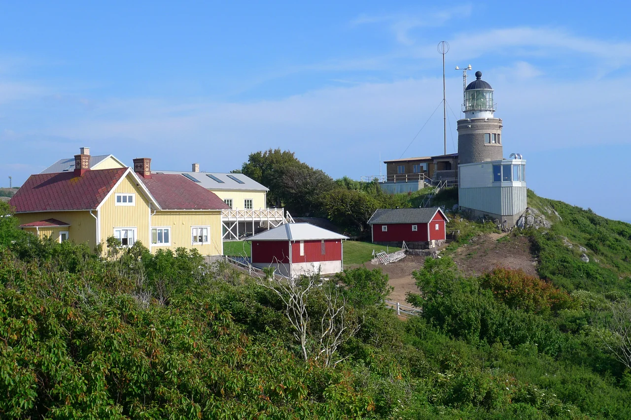 The lighthouse Kullen, Sweden