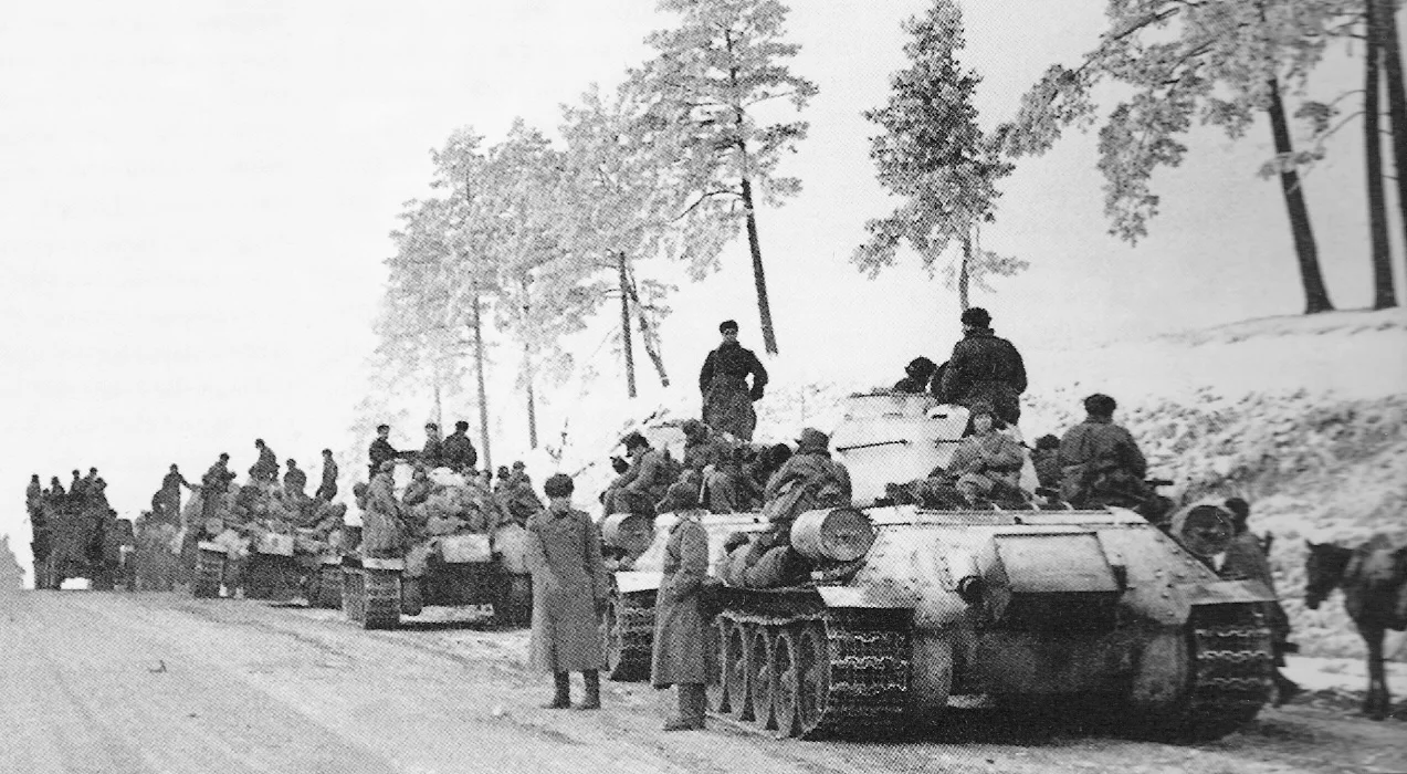 Soviet armoured forces during the Zhitomir-Berdichev offensive