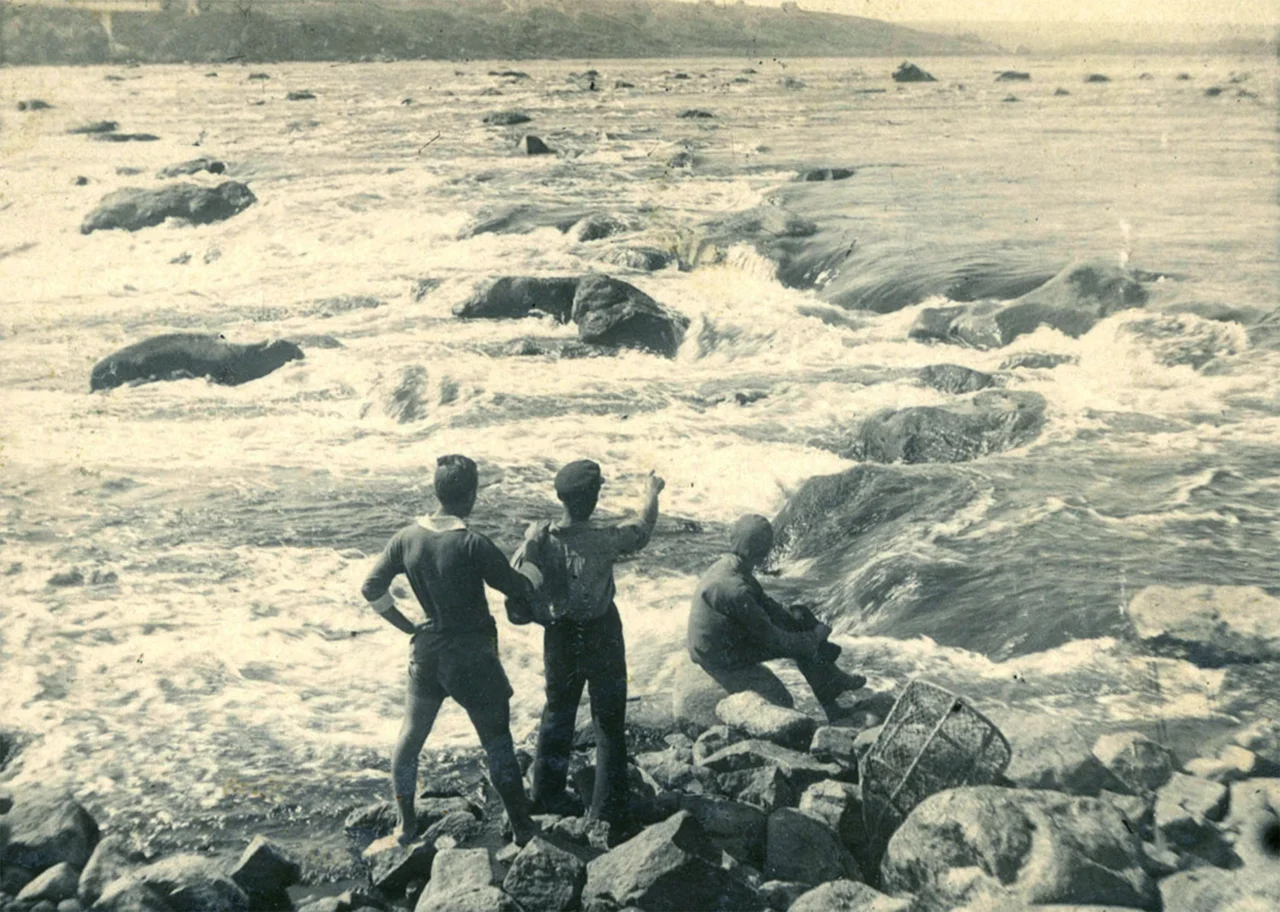 Dnieper rapids.