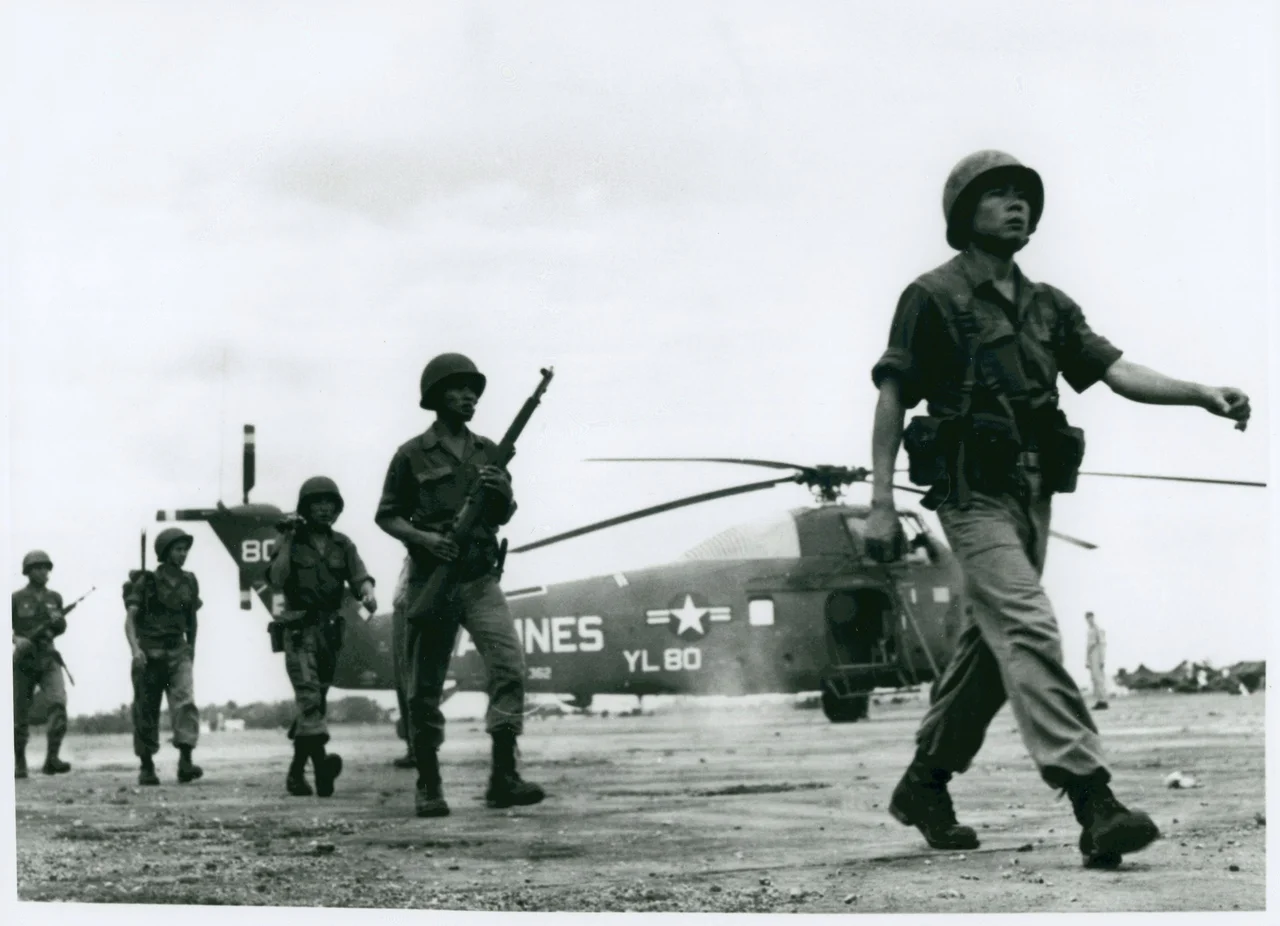 From the Archie J. Clapp Collection (COLL/742), Marine Corps Archives & Special Collections
OFFICIAL USMC PHOTOGRAPH