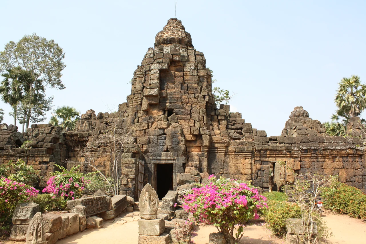 Ta Prohm temple, Takeo province, Cambodia