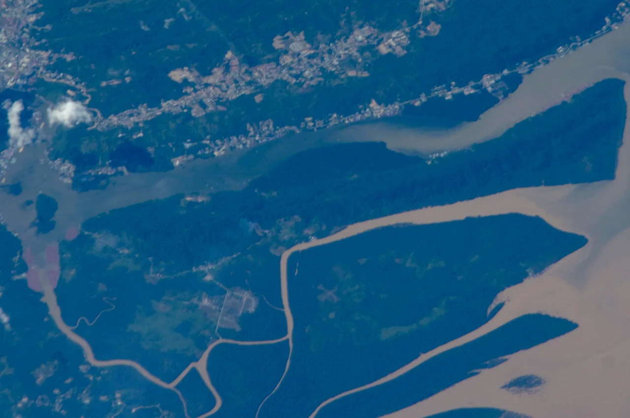 View of Brunei taken during ISS Expedition 22.