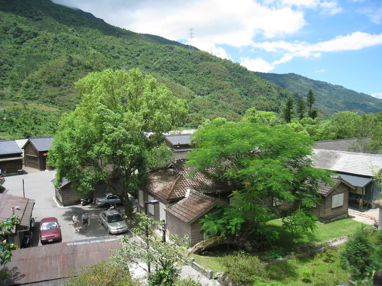 花蓮林田山林業文化園區。