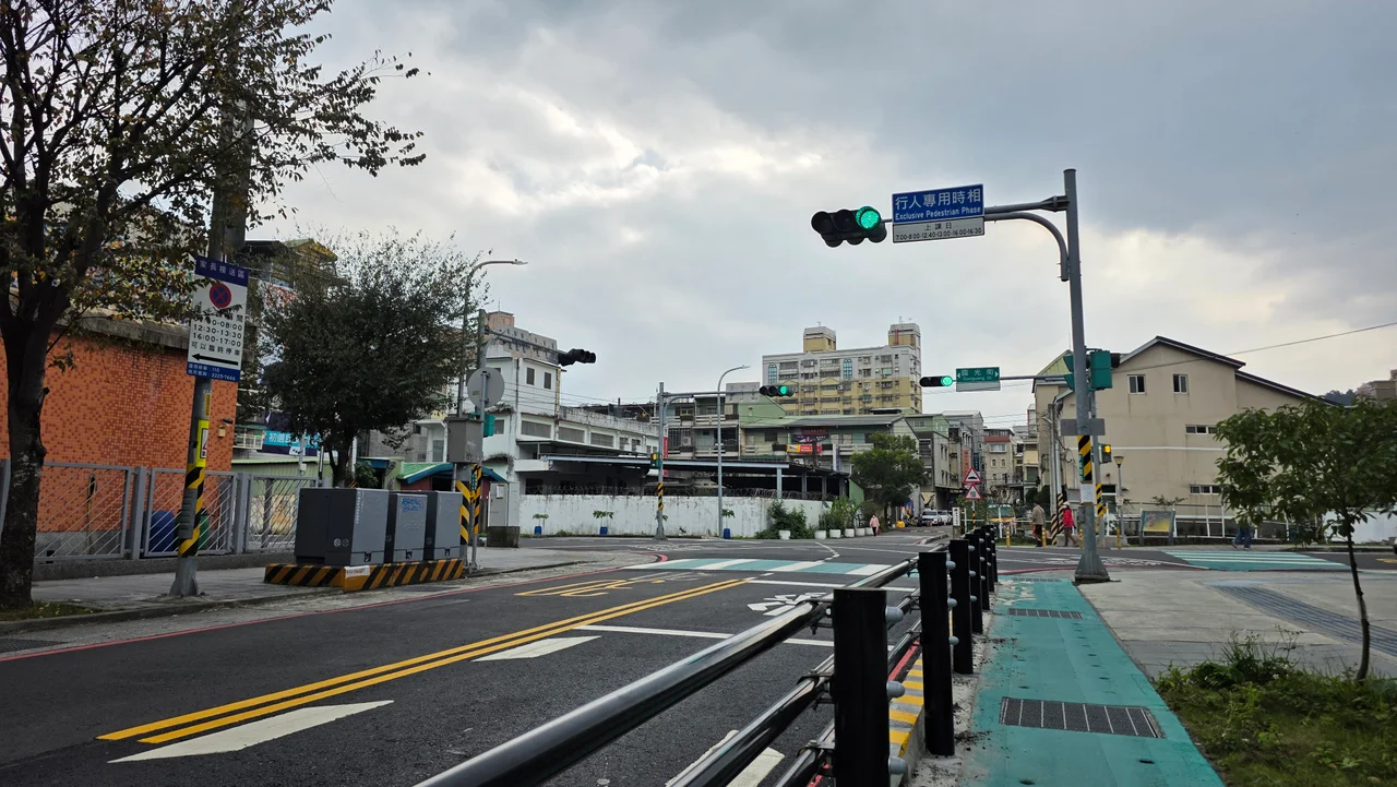 新北三峽國成街與國光街交岔路口,2026年1月8日拍攝