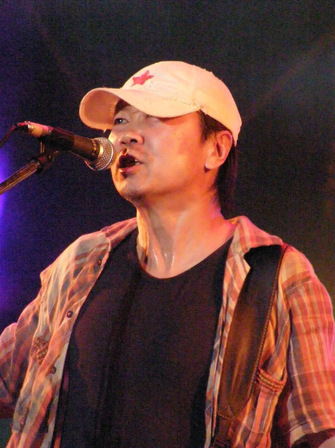 Hohaiyan Rock Festival held at Fulong Beach, Gongliao Country, Taipei County, Taiwan. Fulung Beach is one of the best beaches in the north of the island.