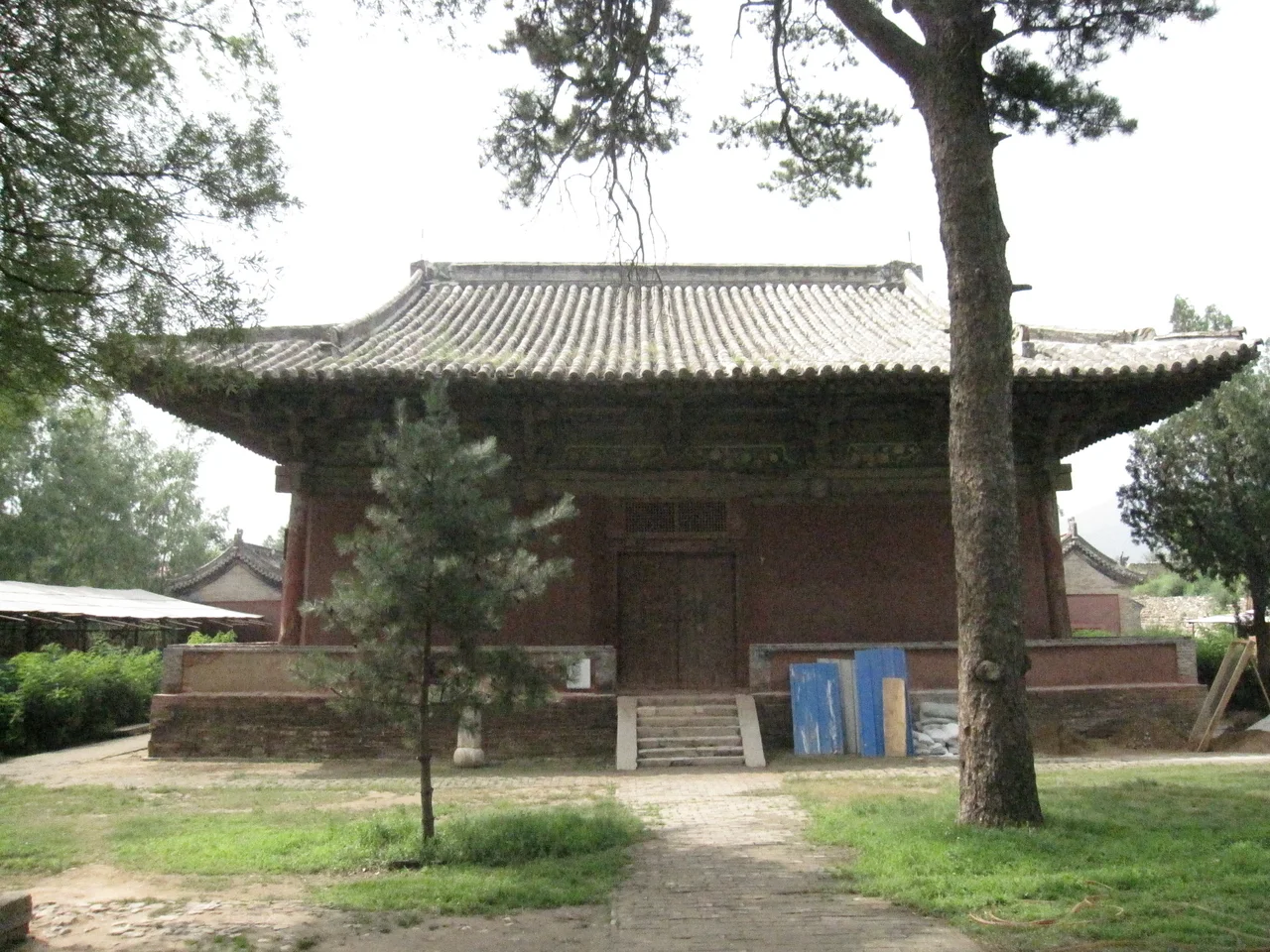 Wenshu Hall of Geyuan Temple from the rear