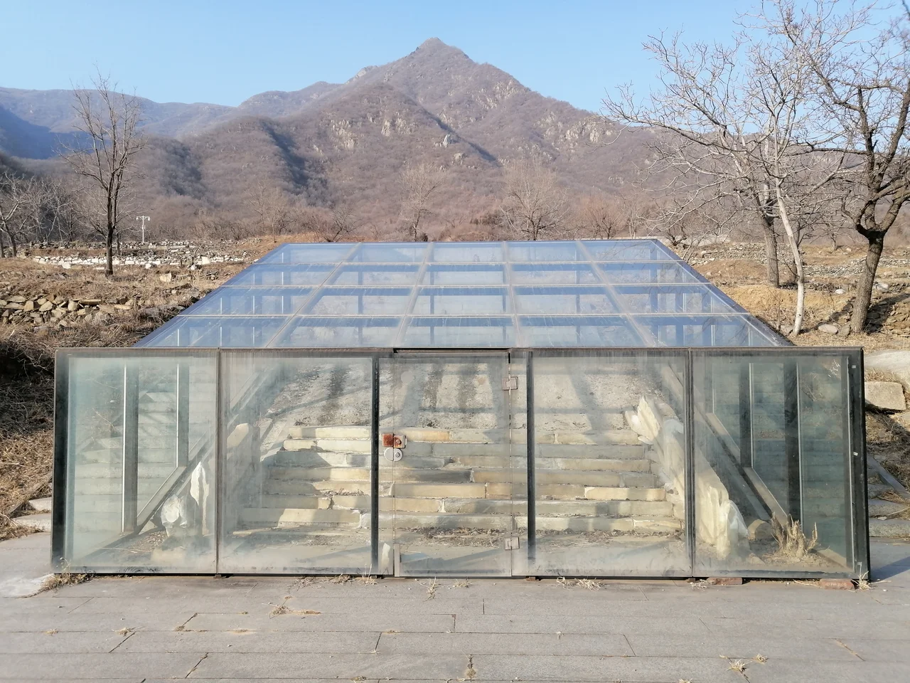 Entrance to Zhoukoudian